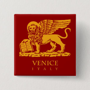 Venice Coat of Arms 15 Cm Square Badge