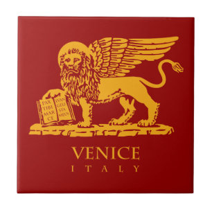 Venice Coat of Arms Tile
