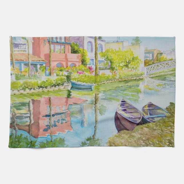 Venice Colours Tea Towel (Horizontal)