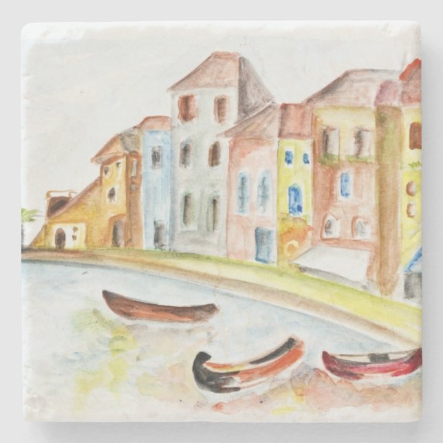 Venice Concept Stone Coaster (Front)