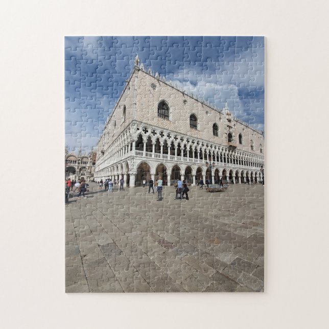 Venice Doge Palace view puzzle (Vertical)