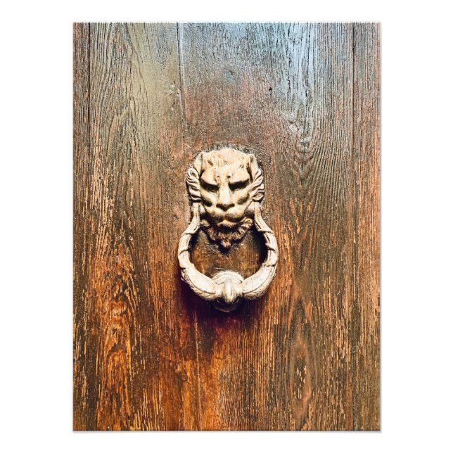 Venice Door Knocker  Photo Print (Front)