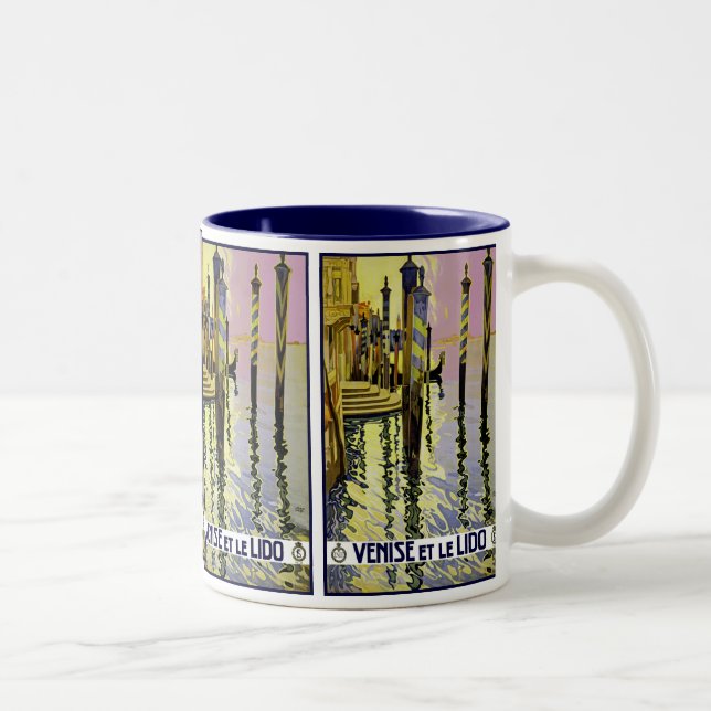 Venice et le Lido Two-Tone Coffee Mug (Right)