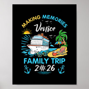 Venice Family Trip 2026 Making Memories Vacation  Poster