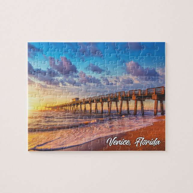 Venice Fishing Pier, Venice, Florida Jigsaw Puzzle (Horizontal)