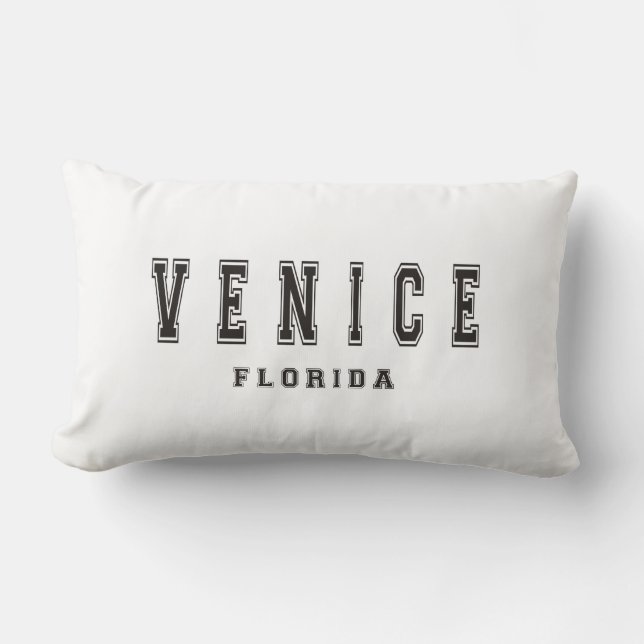 Venice Florida Lumbar Cushion (Front)