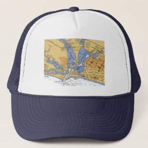 Venice, Florida nautical Harbour chart Hat