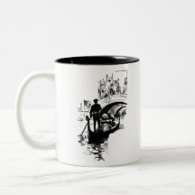 Venice Gondola with Bridge