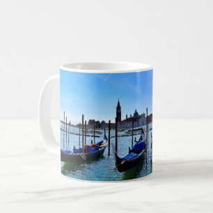 Venice Gondolas Boat Italy Blue Sky Coffee Mug