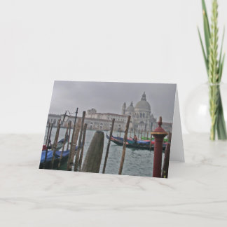Venice - Gondolas Card