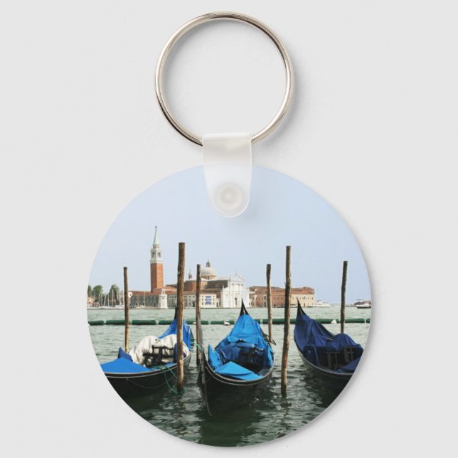 Venice gondolas key ring (Front)