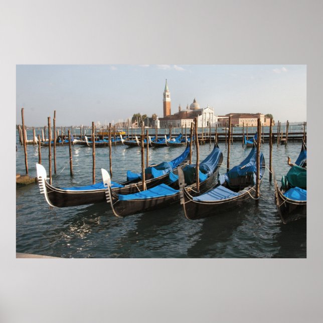 Venice Gondolas Poster (Front)