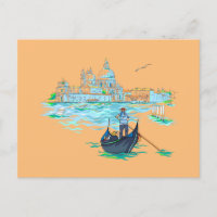 Venice gondolier Painting