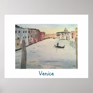 Venice Grand Canal Poster
