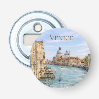 Venice Grand Canal Watercolor Bottle Opener