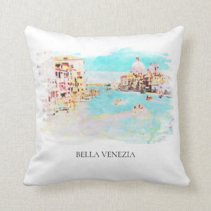** Venice Italian Language Venezia Italia Cushion