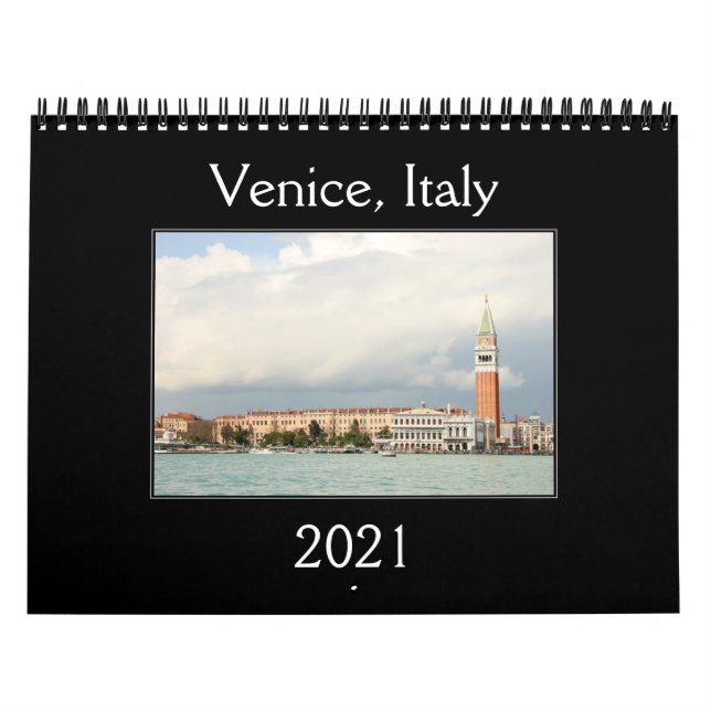 Venice Italy - 2021Calendar Calendar (Cover)