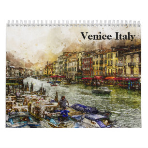 Venice Italy 2026 Calendar