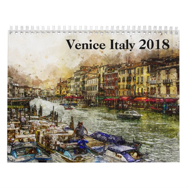 Venice Italy 2026 Calendar (Cover)