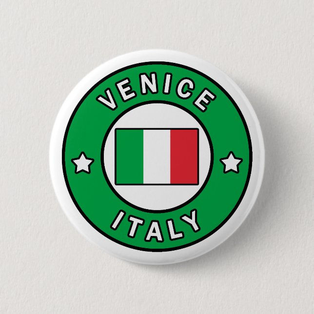 Venice Italy 6 Cm Round Badge (Front)