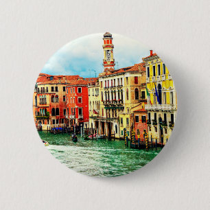 Venice - Italy 6 Cm Round Badge