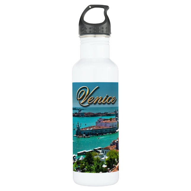Venice, Italy - Aerial View 710 Ml Water Bottle (Front)