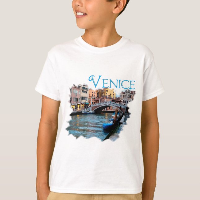 Venice, Italy: Along the Canal T-Shirt (Front)