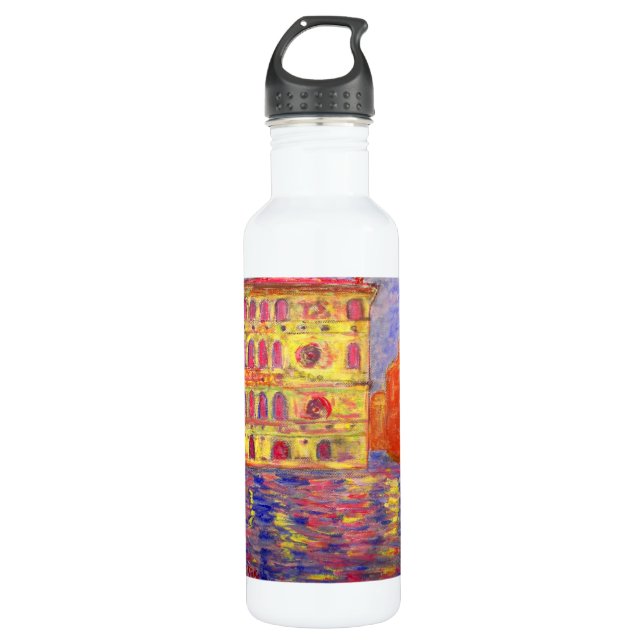 venice italy art 710 ml water bottle (Front)