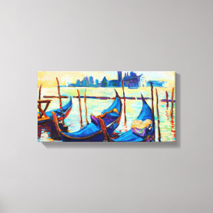 Venice, Italy at sunset Canvas Print