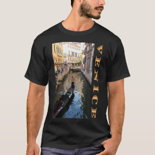Venice Italy Canal Gondola Travel Souvenirs Photog T-Shirt