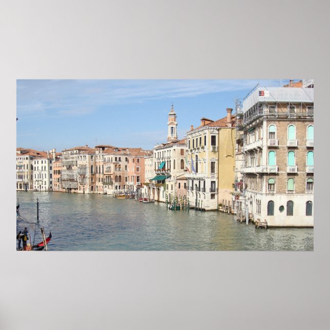 Venice, Italy - Canal - Photograph Print (Front)