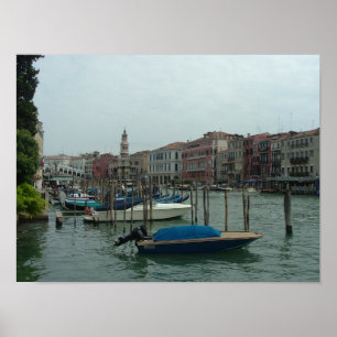 Venice Italy Canal Poster