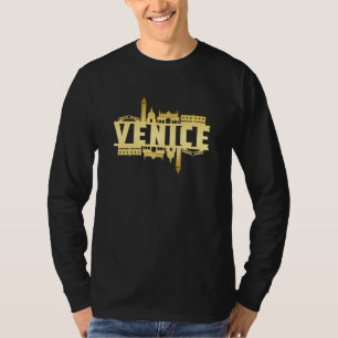 Venice Italy City Skyline Cityscape Funny Gift T-Shirt
