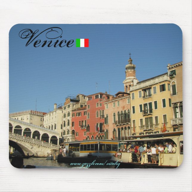 Venice Italy cool mousepad design (Front)
