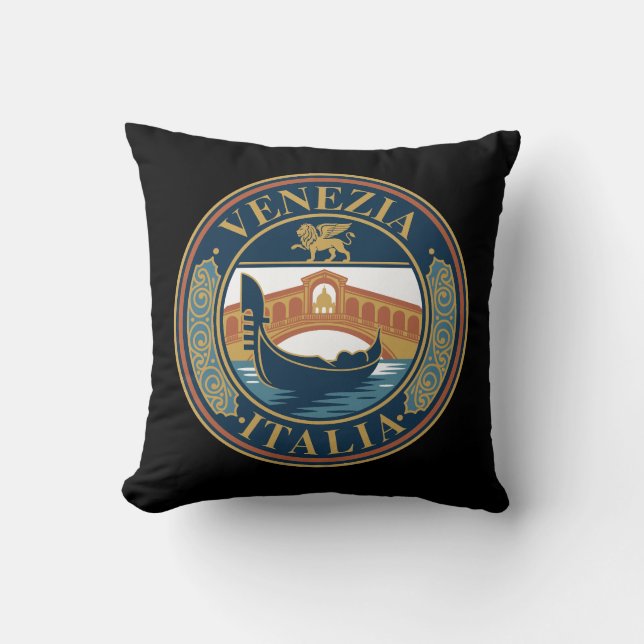 Venice Italy Cushion (Front)
