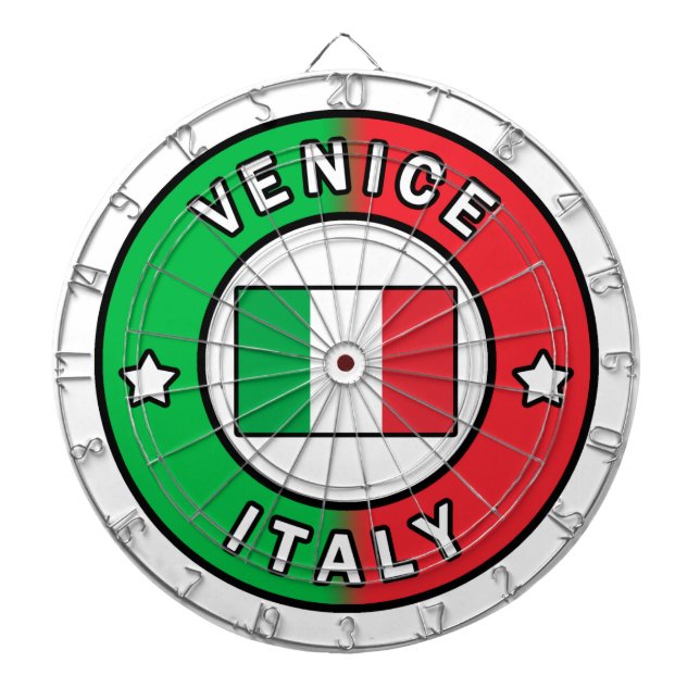 Venice Italy Dartboard (Front)