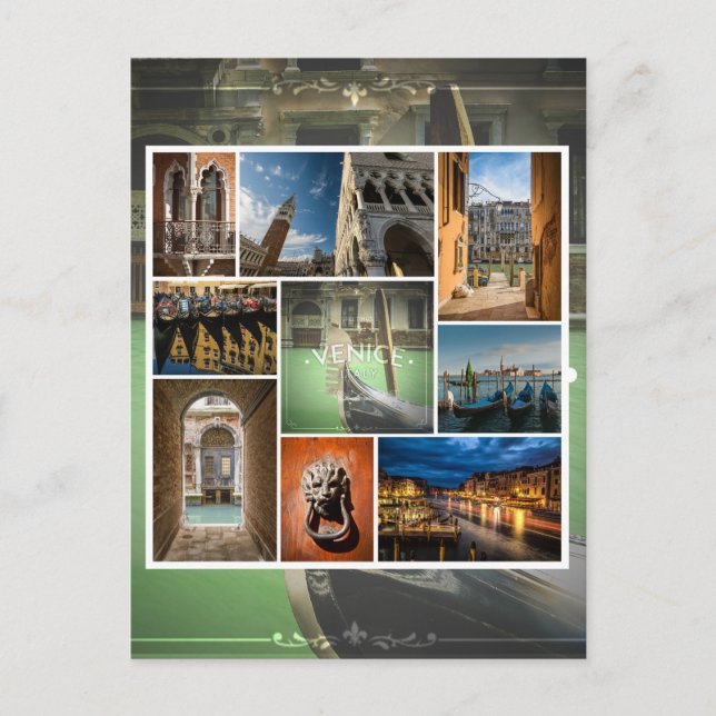 Venice, Italy, Europe  Postcard (Front)