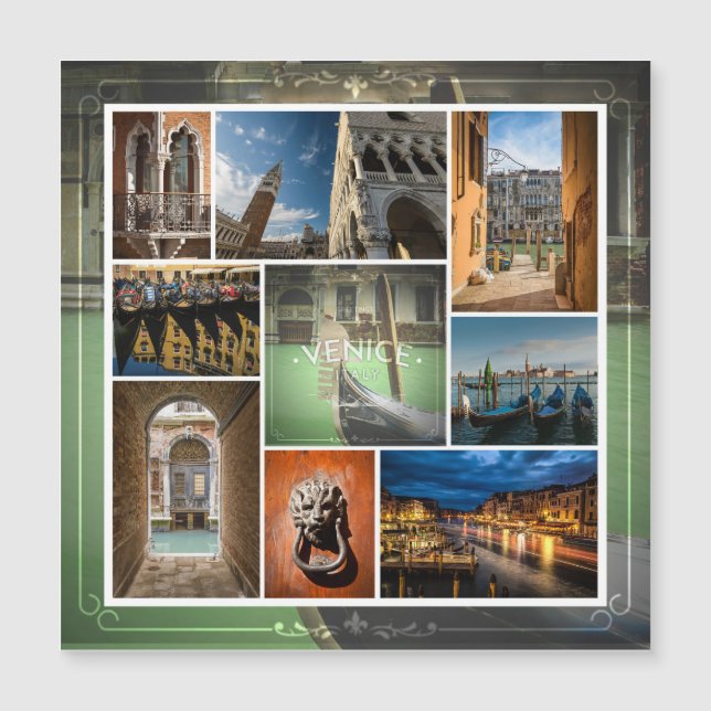 Venice, Italy, Europe  Postcard Card (Front)