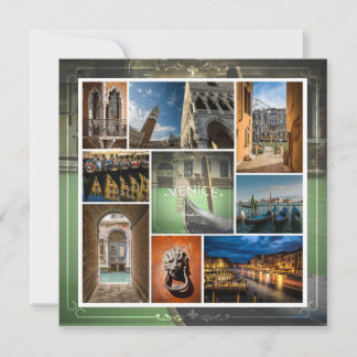 Venice, Italy, Europe  Postcard Card