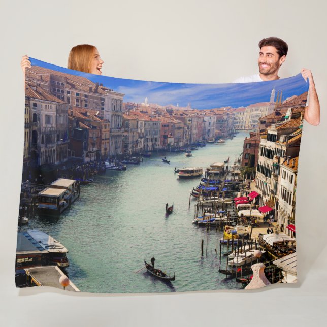 VENICE , ITALY FLEECE BLANKET (In Situ)