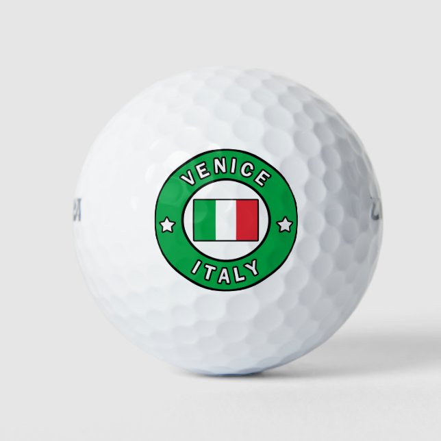 Venice Italy Golf Balls (Front)