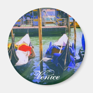 Venice Italy Gondola Art Magnet
