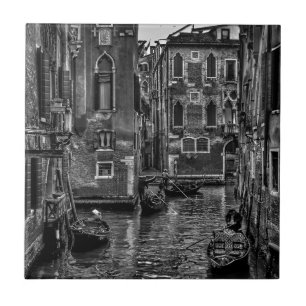 Venice italy gondola boat canal tile