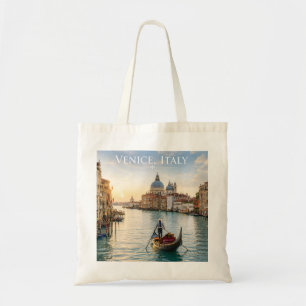 Venice Italy Grand Canal Gondola Sunset Tote Bag