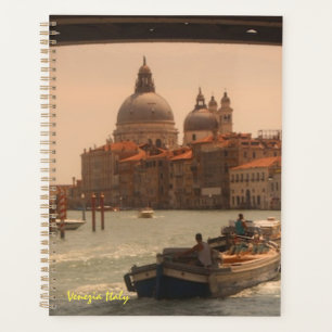 Venice Italy Grand Canal Vintage Planner