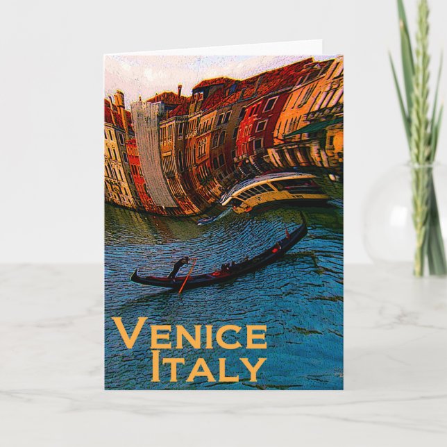 Venice Italy Greeting Card (Front)