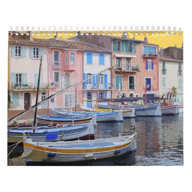 Venice Italy Harbour Waterway Building #14  Calendar (Cover)