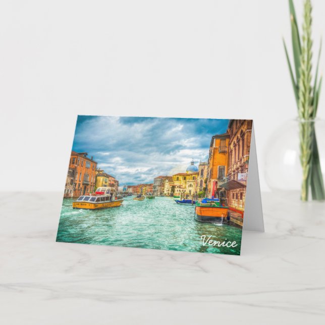Venice, Italy Holiday Card (Front)