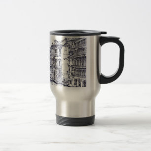 Venice, Italy, in ink Travel Mug