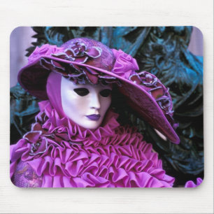 Venice, Italy (IT) - Carnival Mask Mouse Mat